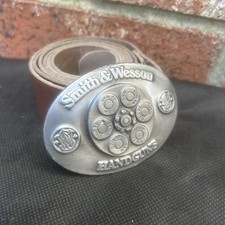 Smith & Wesson Belt Buckle Bergamot B-300, Made in USA, 1989