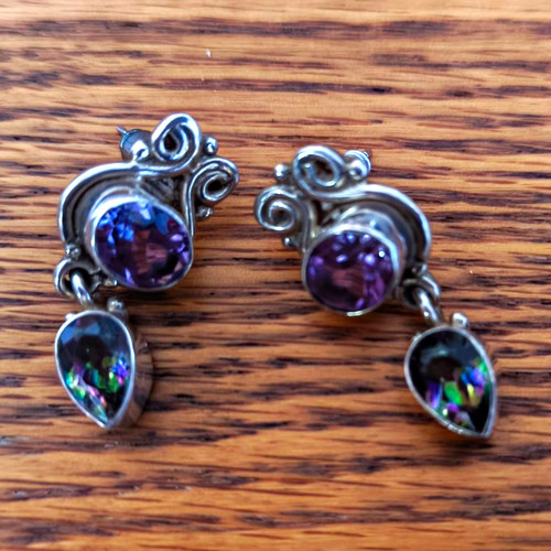 Stunning gemstone and silver - and,