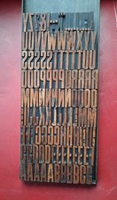 Wooden Letterpress Printers