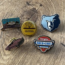 Memphis USA Pin Badge Elvis