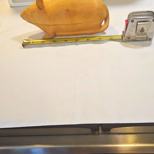 Vtg hand carved wooden - wooden, mouse