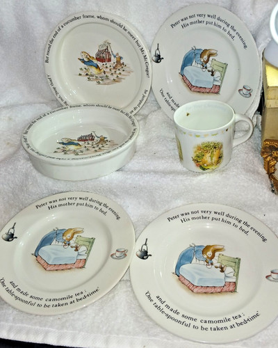 Set wedgwood peter - of,