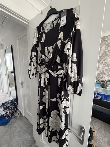Ladies floral primark black - ladies,