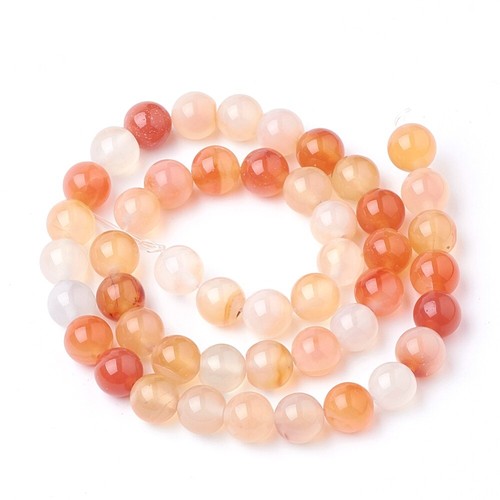 Carnelian gemstone round beads - round,