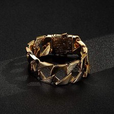 Gold Filled | 27mm Bark Chaps