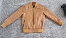 Boys real leather jacket - real,