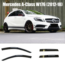 For Mercedes A-Class 5-Door 2012-18 W176 Wind Deflectors Tinted 4Pcs Rain Sun