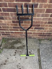 Draper  4-Prong Lawn Aerator, Green and Black