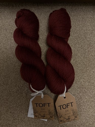 100g skeins toft - x, dk