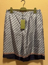 New Gucci G Logo Silk Shorts