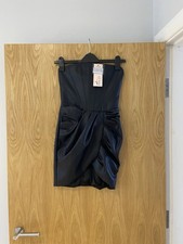 Oh Polly Black Faux Leather