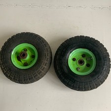 Pair of Vintage Trolly Wheels