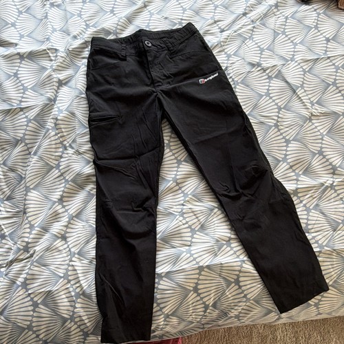Berghaus black hiking trousers - black,