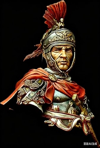 Resin bust figure - resin,