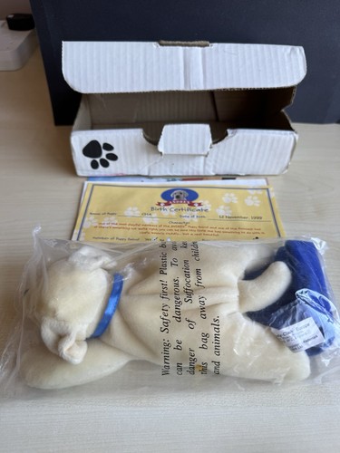 Vintage 1999 andrex bean puppy - andrex,