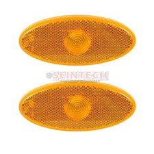 Renault Master Side Marker Lens Light Lamp Amber Orange Repeater 2pc 2010 - 2024