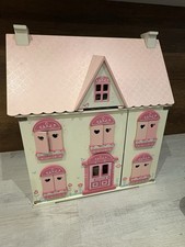 ELC Early Learning Centre Rosebud Cottage Wooden Dolls House with Accessories