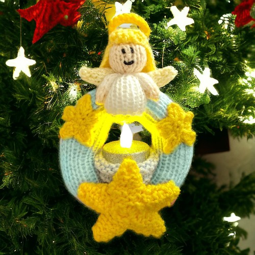 Knitting pattern angel - knitting,