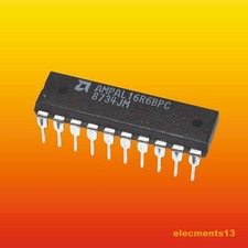 AMPAL16R6BPC AMD INTEGRATED CIRCUIT PROGRAMMABLE ARRAY LOGIC PDIP20