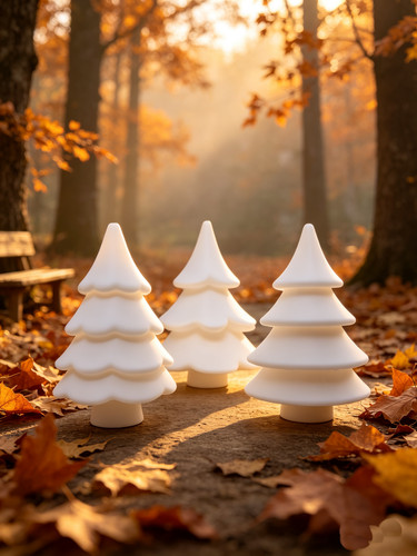 Set three white christmas - of,