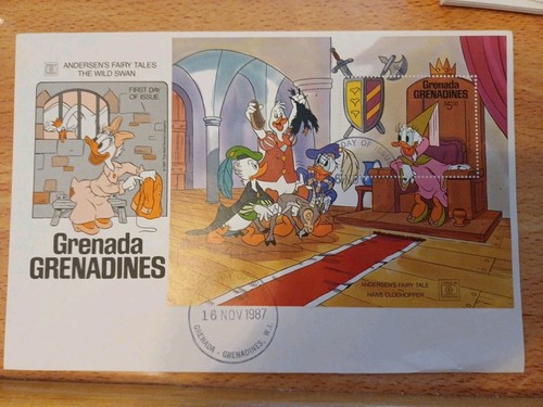 Grenada disney stamp cover - grenada,