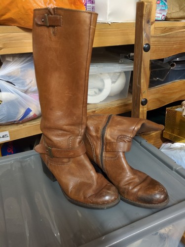 Clarks tan brown leather - tan,
