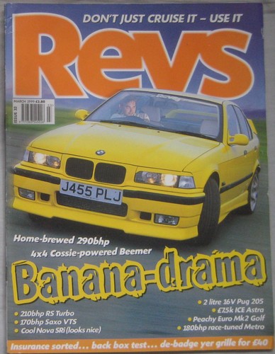 Revs magazine march 1999 - magazine,