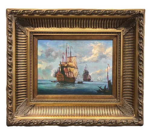 Old canvas print classic - old,