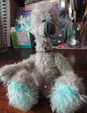 JOSIE handmade OOAK mohair bear from smoke free house