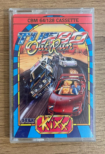 Turbo outrun tape - commodore, 64