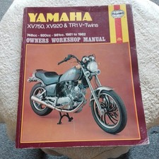 HAYNES MANUAL FOR YAMAHA XV750