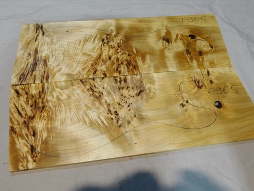 Poplar burl drop - poplar, top