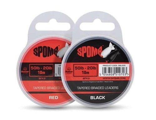 Spomb tapered braided leaders - spomb,