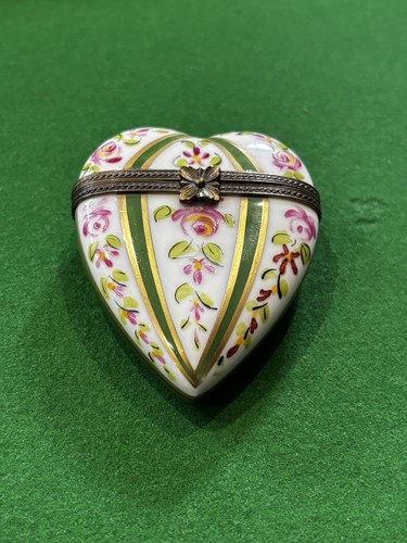 Limoges heart shaped small - limoges,