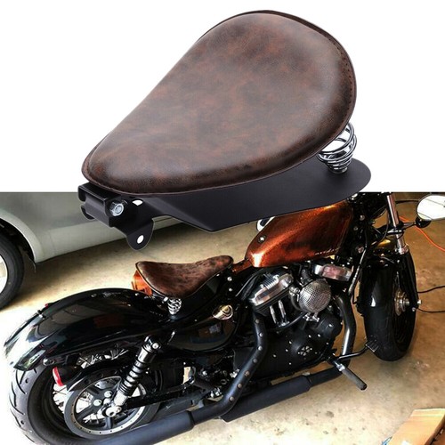 Brown retro solo seat - brown, cushion