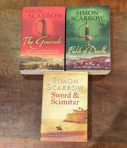 Simon scarrow books - 3x,
