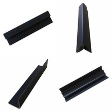 Black Trims For 5mm Bathroom Wall Panels Shower Cladding PVC Trims 2.6m