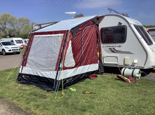 Caravan awning outdoor - caravan,