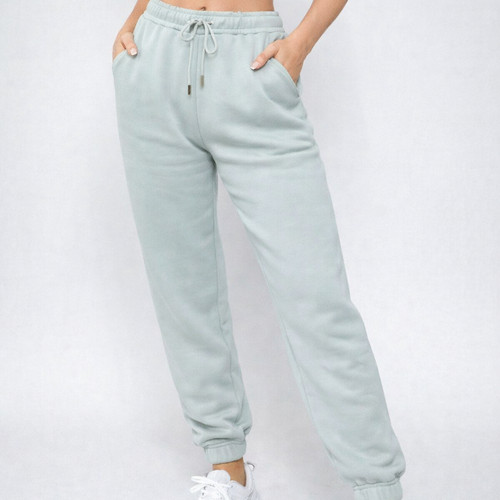 Womens cotton blend joggers - cotton,