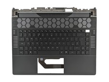 Genuine Dell Alienware x16 R1 R2 Palmrest Assembly UK Per-key RGB Keyboard 23M41