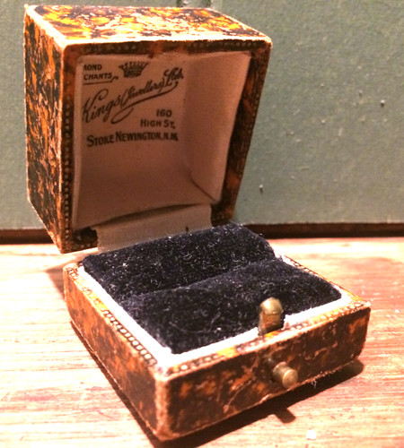 Antique ring box - antique,