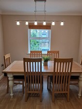 Next Dining Table and 6 chairs