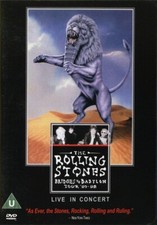 The Rolling Stones: Bridges To Babylon Tour 97-98 Live In Concert DVD UK SELLER