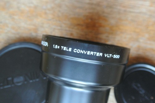 Minolta vlt 500 tele converter - tele,