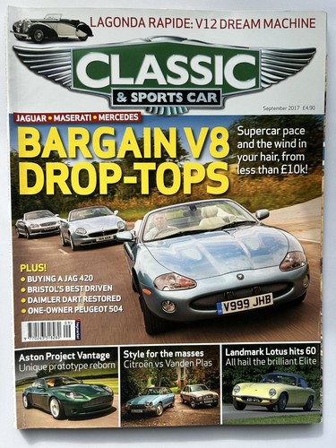 Classic sports car - car, magazine