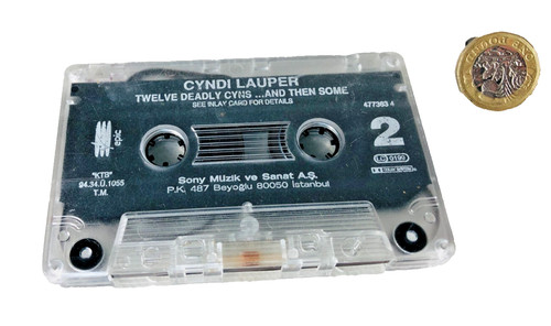 Music cassette tape cyndi - cassette,