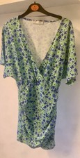Ladies Blue & Green Dress