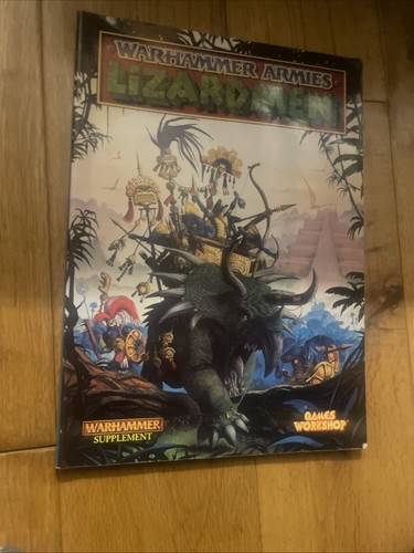 Lizardmen army book warhammer - lizardmen,