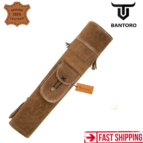 Premium leather archery back - archery,