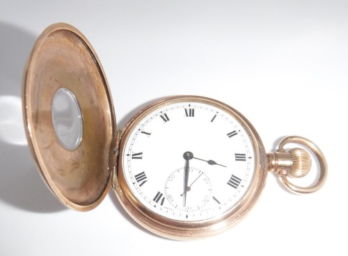 Antique gold plated cyma - antique, half